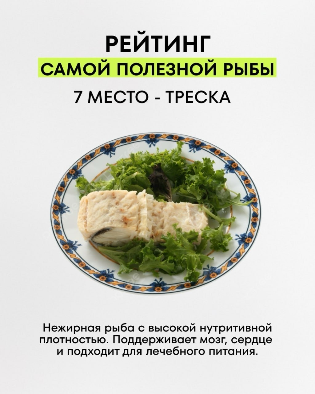 Информация к размышлению: рейтинг полезной рыбы из сети