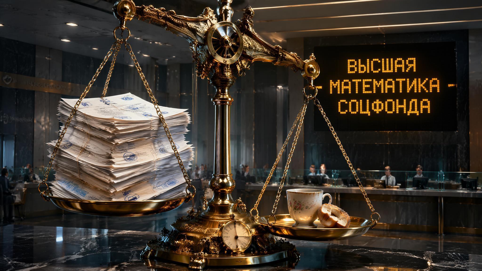 Высшая математика Соцфонда: как рекордные 17,3% индексации пенсионных накоплений доходят до пенсионера в виде издевательской пачки чая.