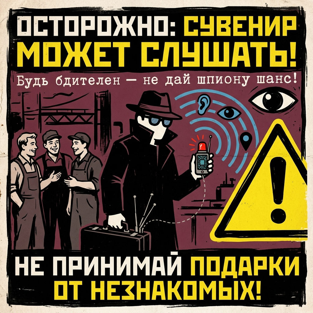 ⚠️ Осторожно, сувениры! Песков предупредил о скрытой угрозе подарков с микрочипами. Что нужно знать?