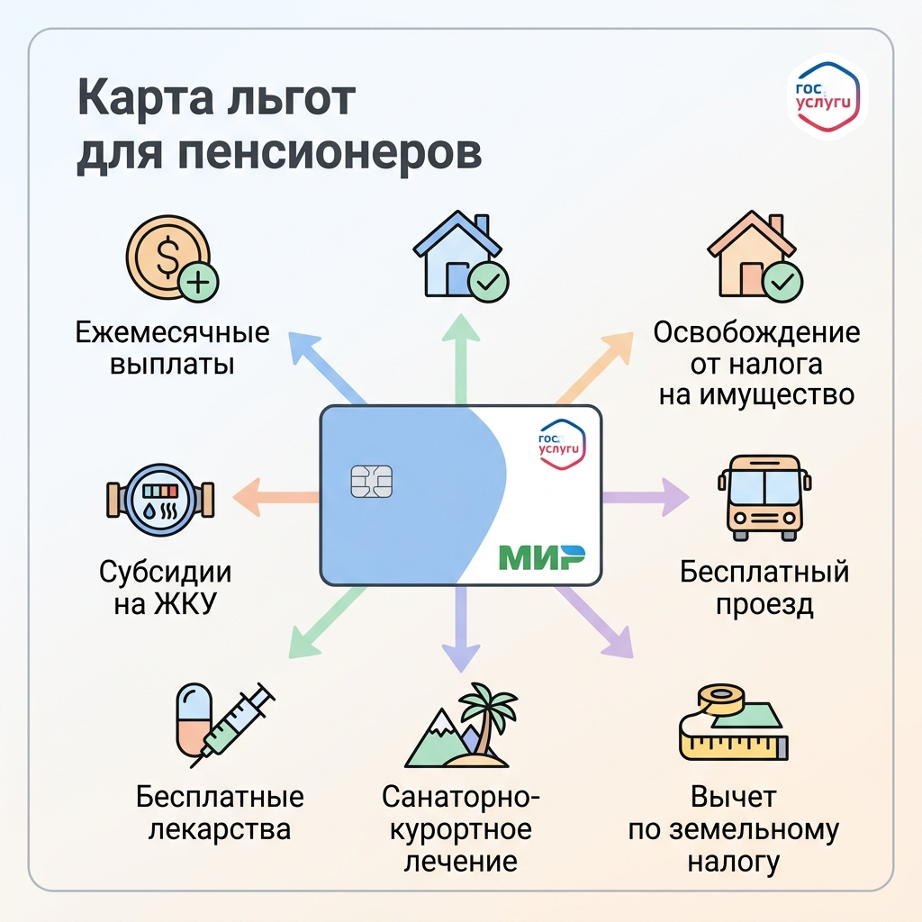 👵👴💳 Новая карта льгот для пенсионеров: сенатор объяснил, какие выплаты объединят и как оформить