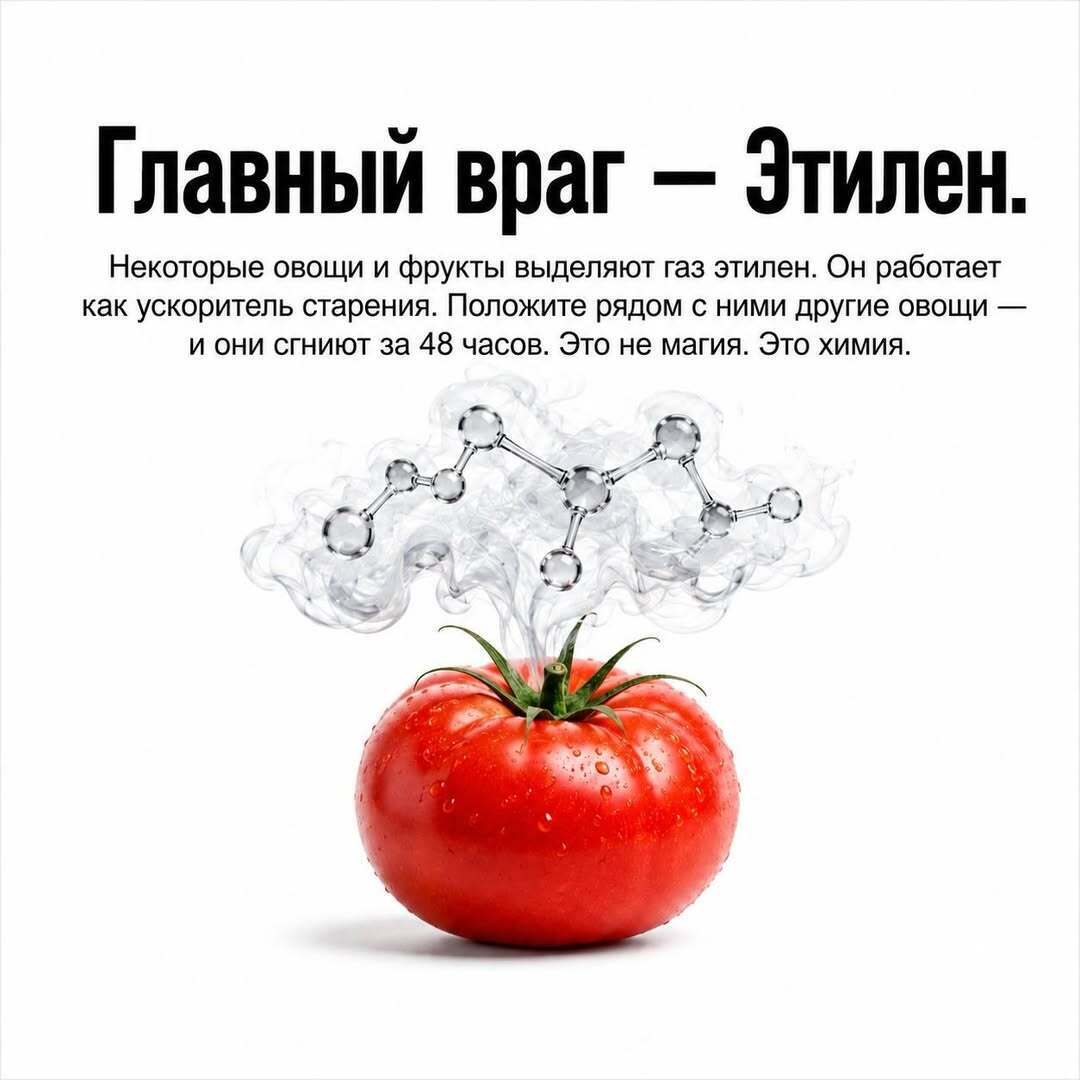 Мы выбрасываем до 30% бюджета на продукты из‑за незнания базовой химии растений. Простые правила хранения и экономии