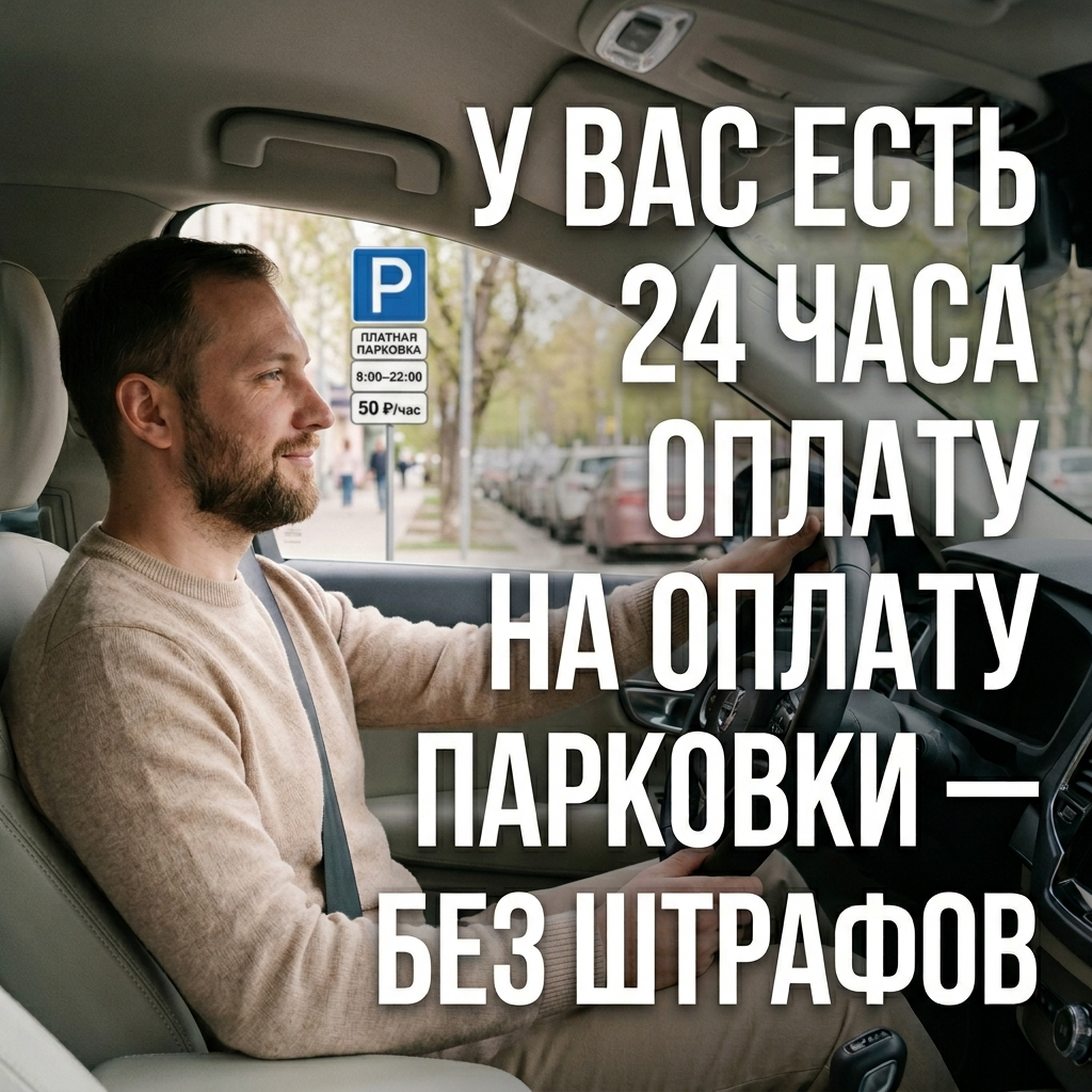 🚗 ⏱️ Оплата парковки в течение суток: новый закон облегчит жизнь водителям