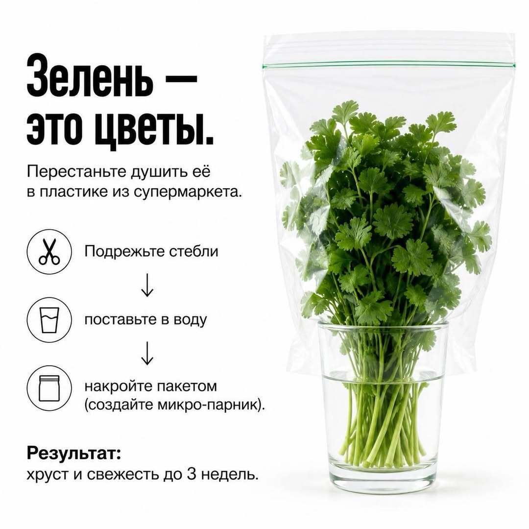 Мы выбрасываем до 30% бюджета на продукты из‑за незнания базовой химии растений. Простые правила хранения и экономии