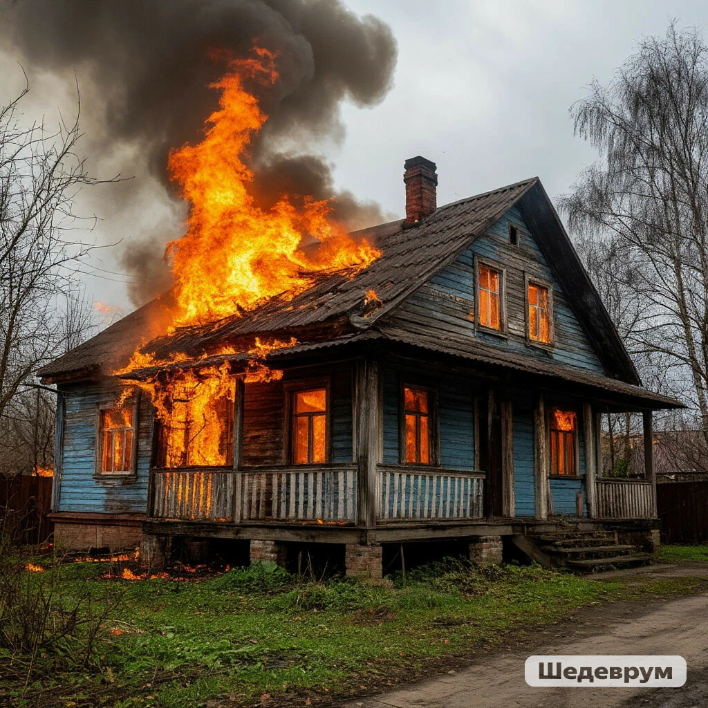 🔥🔥🔥Бла…бла…бла…Чего теперь-то? Помогать надо было живым вдове и малышам. Будем ждать следующего пожара? В селе еще много саманных домов