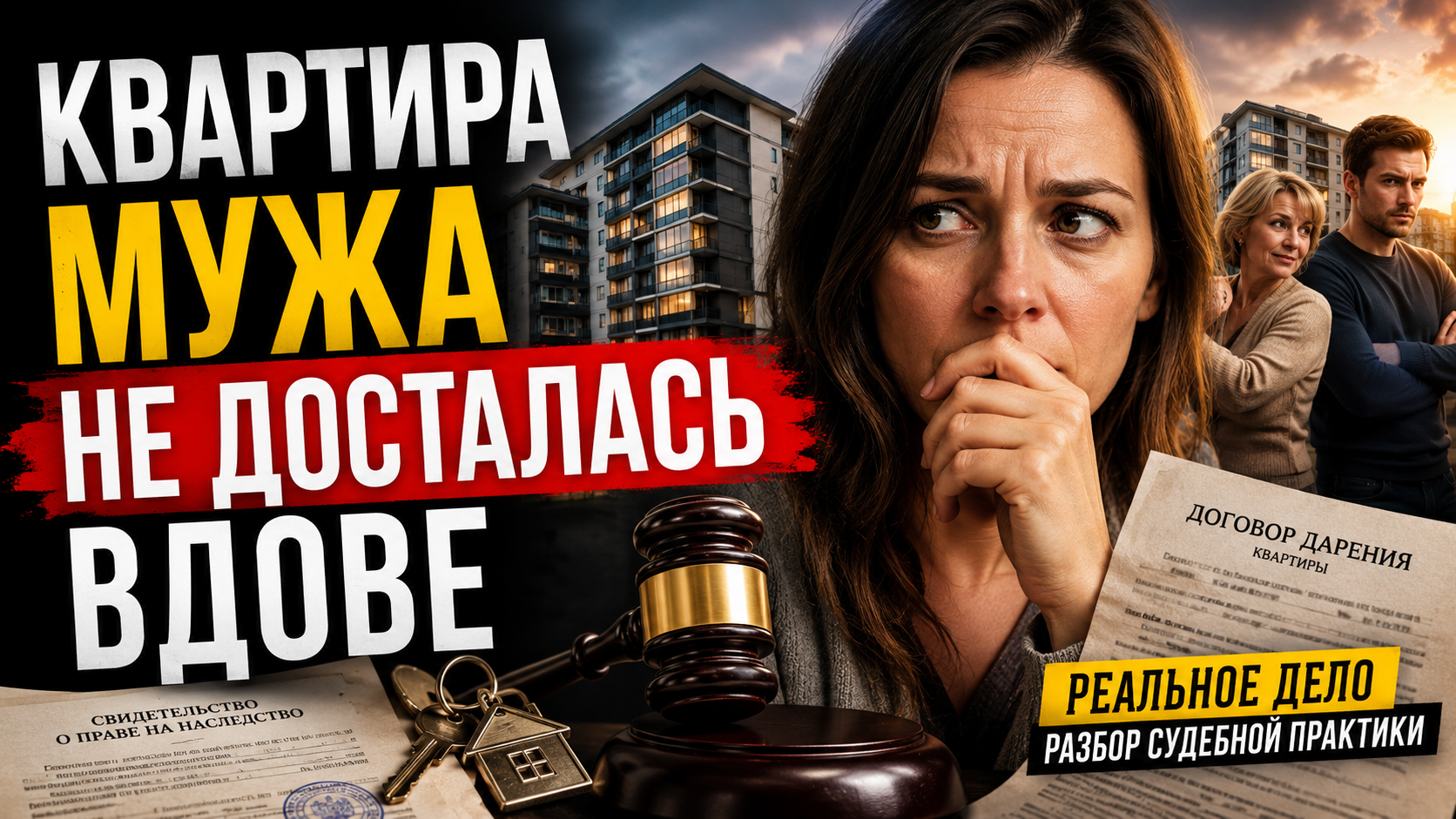 Муж годами пользовался квартирой, но жена не смогла включить жилье в наследство после его смерти. Разбор реального судебного дела