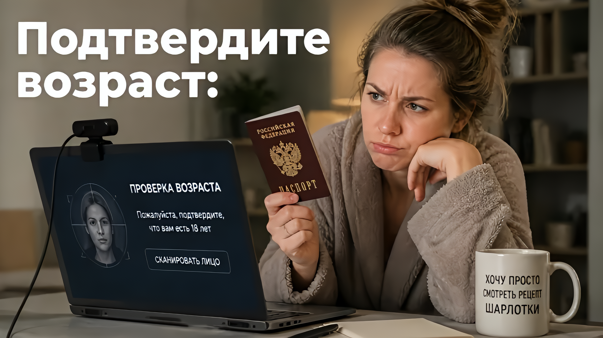 Интернет по паспорту: в России задумались о проверке возраста на онлайн-платформах