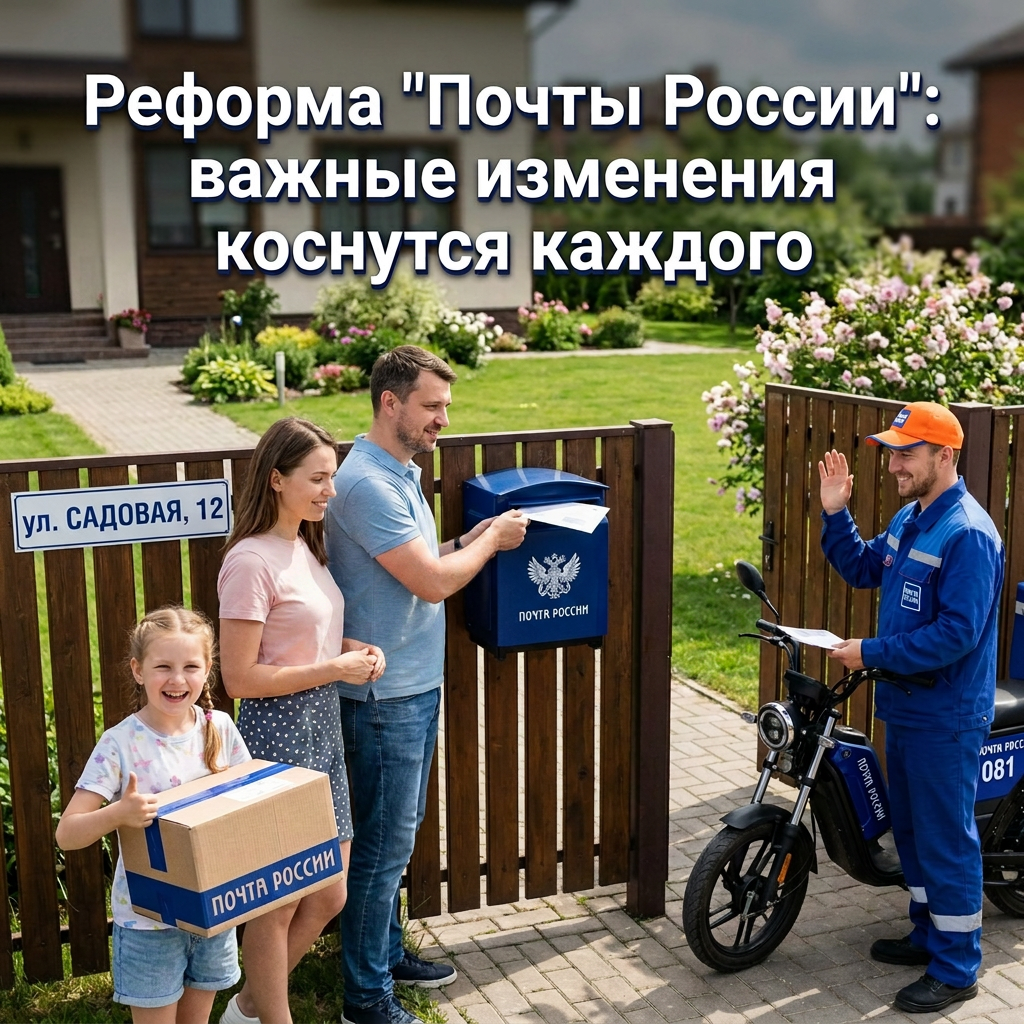 Реформа «Почты России»: что изменится для нас уже скоро 🔔