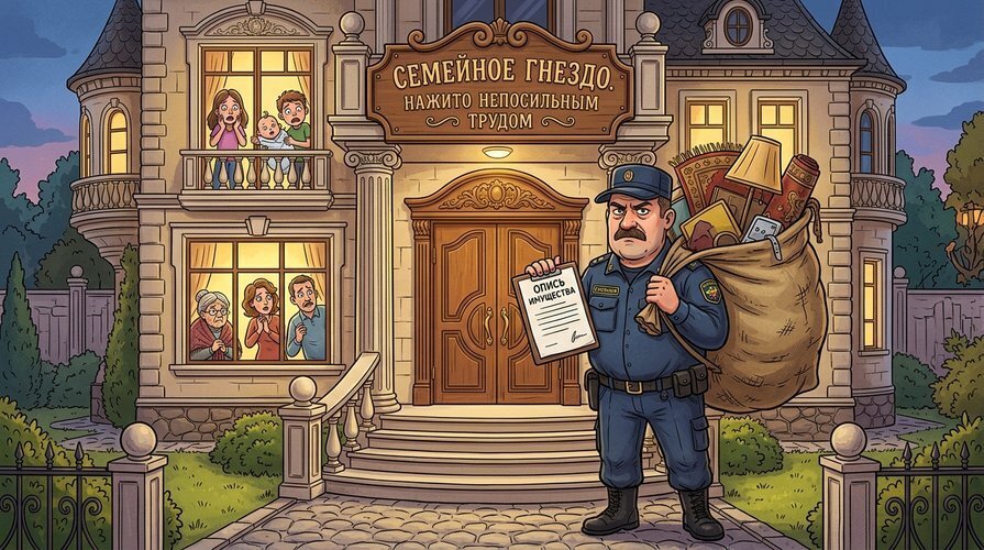 Генеральские закрома Родины, или Как дедушки из Росгвардии «заработали» внучкам на безбедную старость