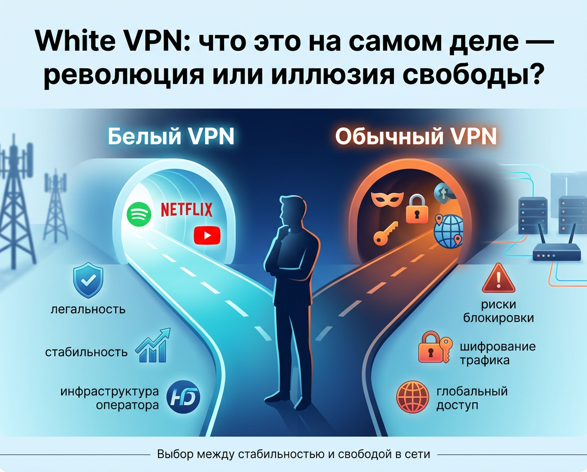 Белый VPN: что это на самом деле?