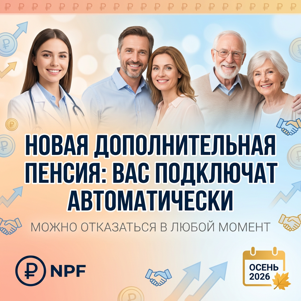 ⚡ Новая дополнительная пенсия: что это и кому выгодно?