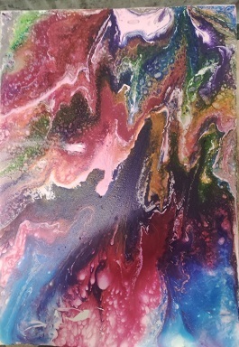 🎨🎨🎨Космос в моём творчестве. Я готовлюсь к переселению на другие планеты? ПЖ, назовите картины на свой лад