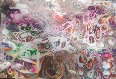 🎨🎨🎨Космос в моём творчестве. Я готовлюсь к переселению на другие планеты? ПЖ, назовите картины на свой лад