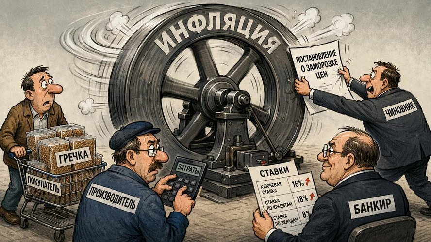 Рост цен на энергию без последствий для еды: сказка для взрослых от Минэкономразвития