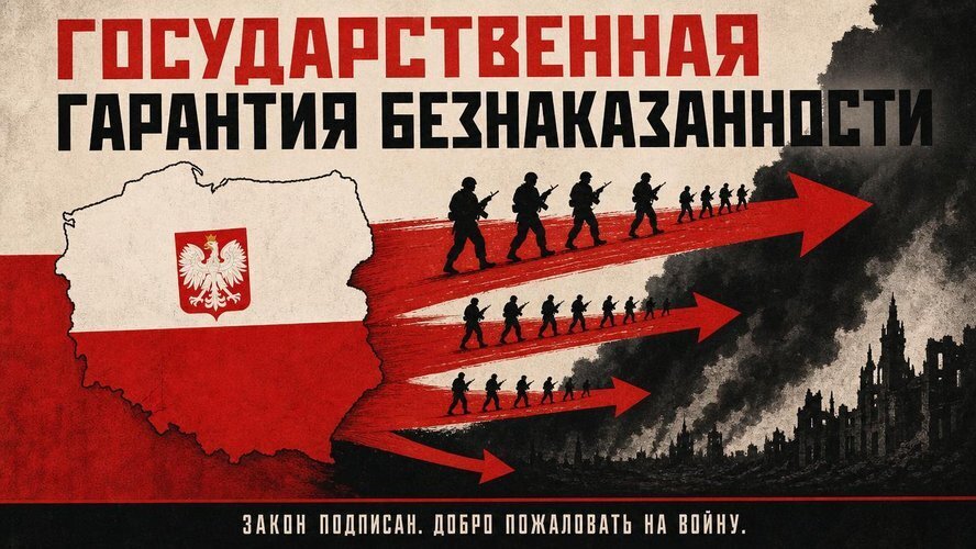 Амнистия для убийц: Варшава выдала лицензию на войну против русских