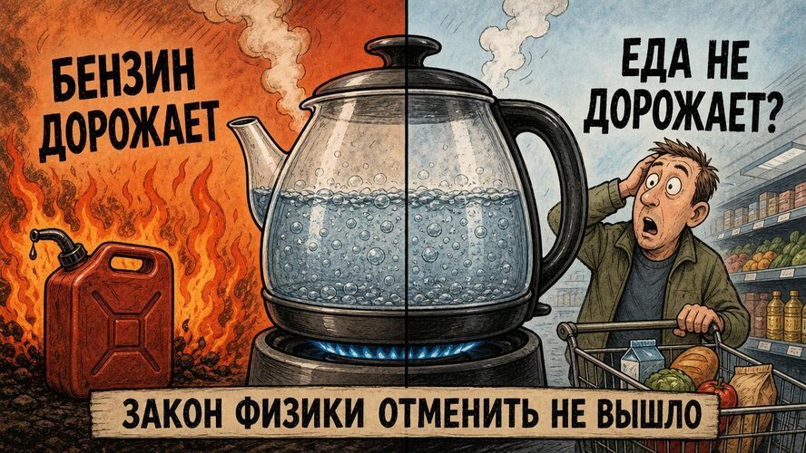 Рост цен на энергию без последствий для еды: сказка для взрослых от Минэкономразвития