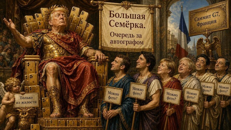 Селфи государственного значения, или Как «золотой ребенок» Белого дома поссорился с Римской империей