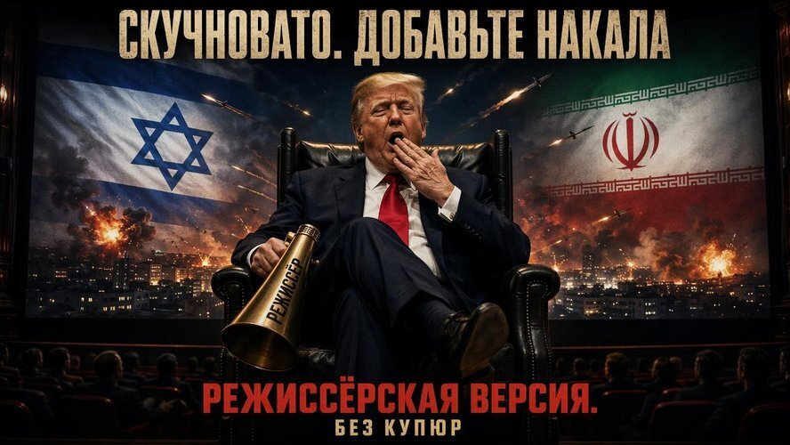Цирк зажигает огни: как Трамп и Нетаньяху строят мир с помощью ковровых бомбардировок