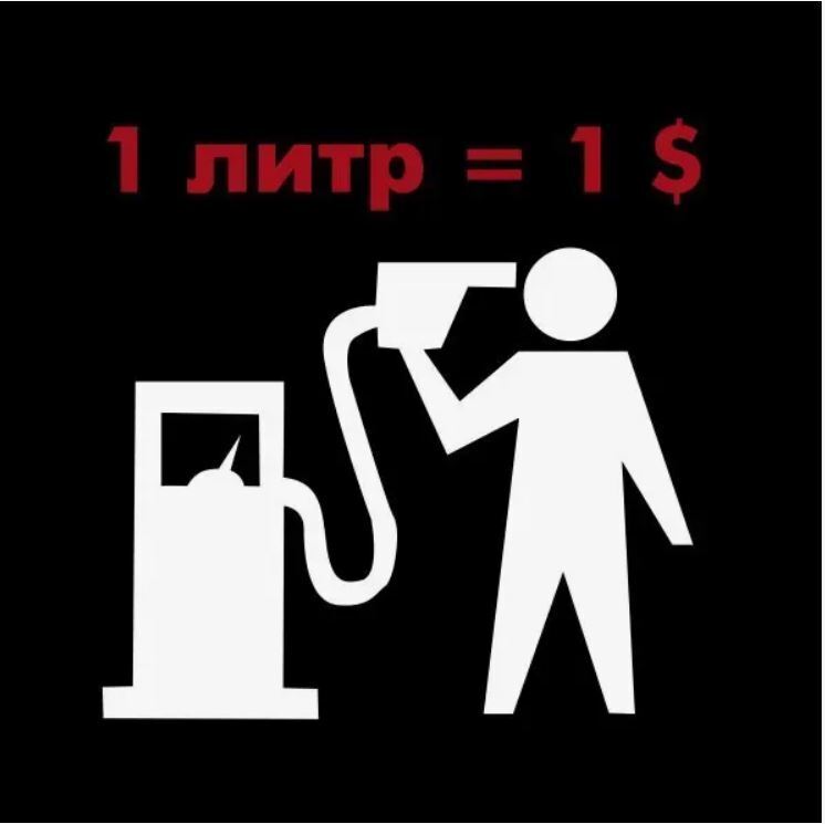 Весёлые картинки про бензин