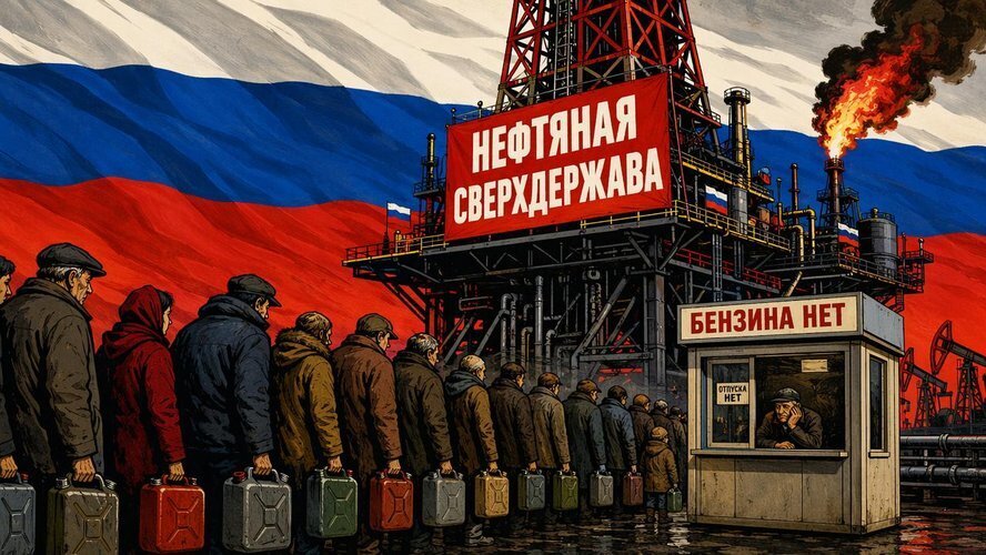 Нефтяная держава на сухом пайке: кто слил бензин из страны?