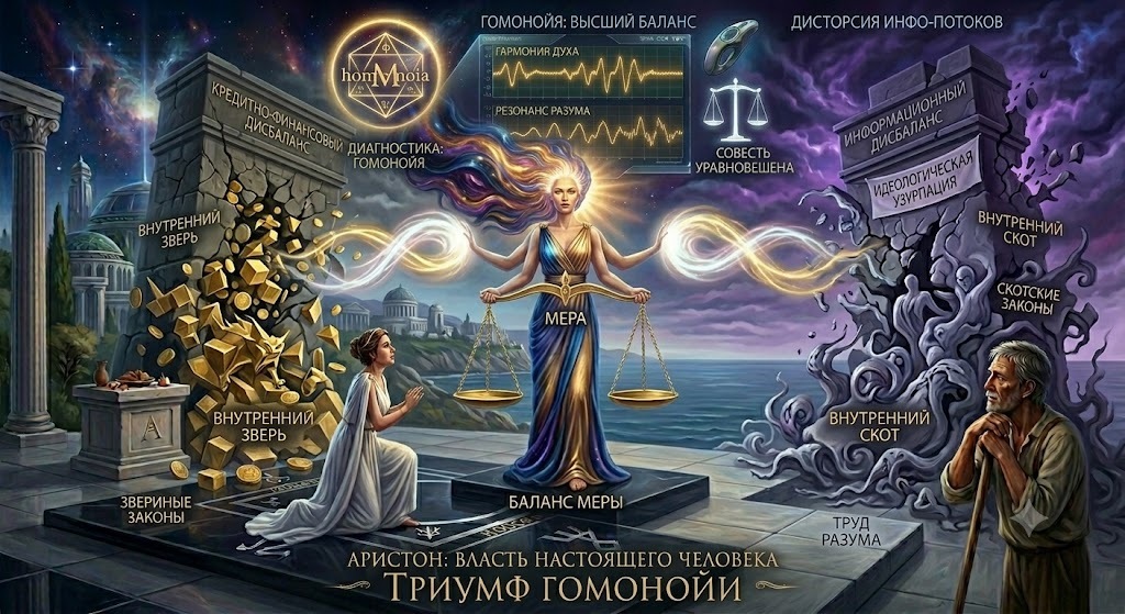 Аристон. Статья 133: Дисторсия мира и Гомонойя: Кто должен быть у власти?