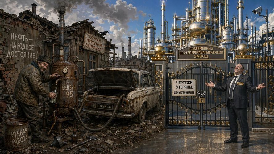 Нефтяная держава на сухом пайке: кто слил бензин из страны?