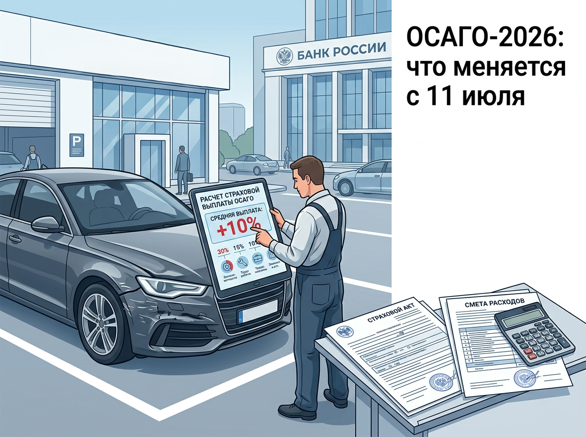 ⚡ОСАГО-2026: что меняется с 11 июля