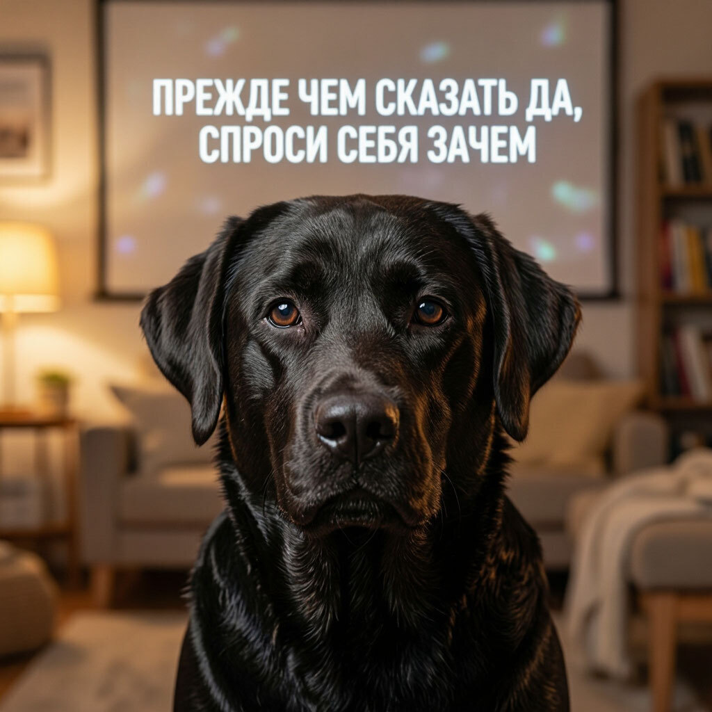 Прежде, чем сказать «Да», спроси себя – ЗАЧЕМ? И Крестик тоже спрашивает!