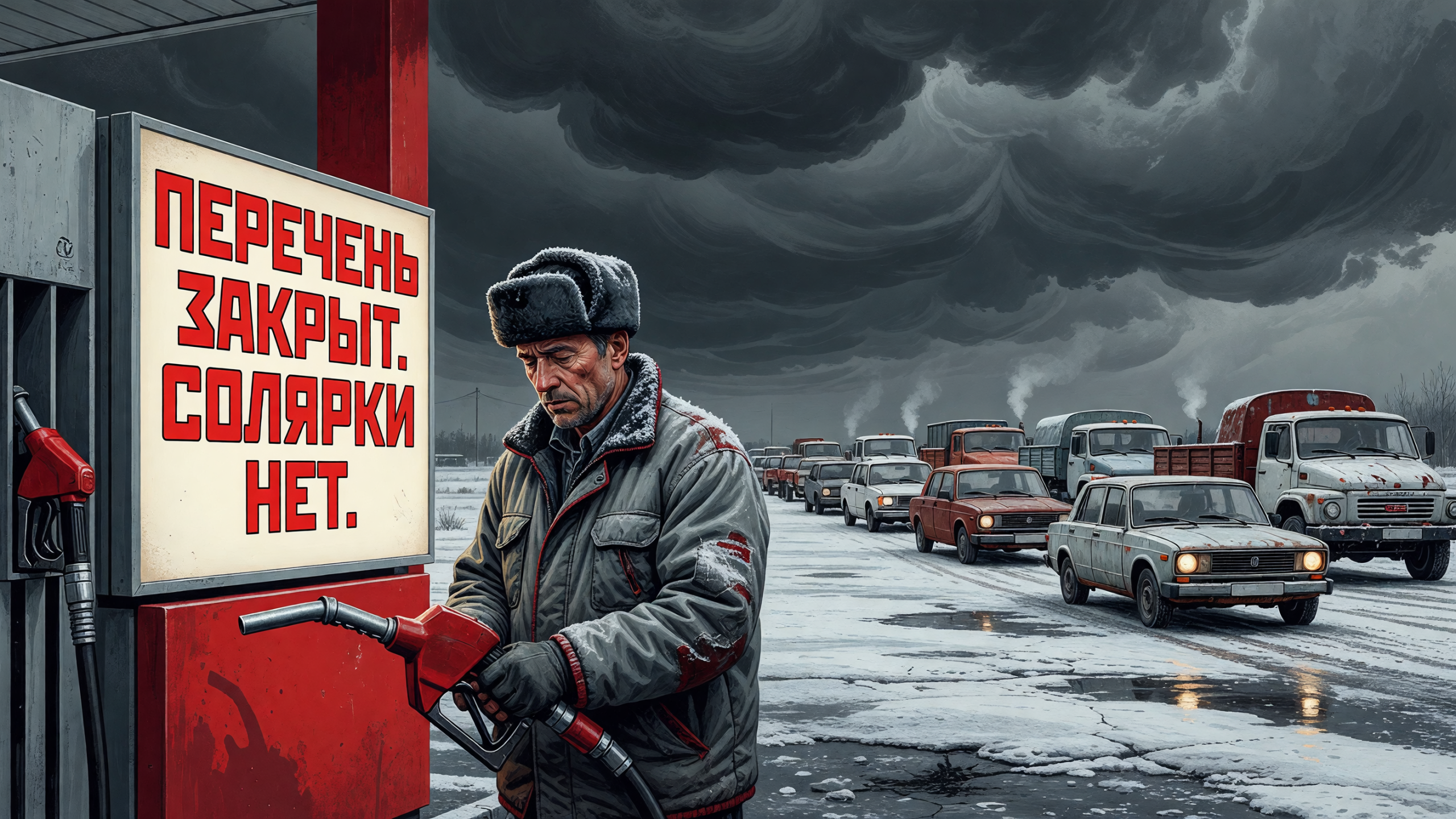 Бак пустой, список полный: как бумажные угрозы заменили реальные удары