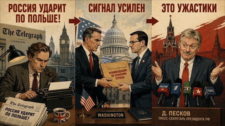 «Ужастики» Пескова: когда пресс секретарь руководителя великой державы отвечает на стратегические вопросы словечками из детского утренника