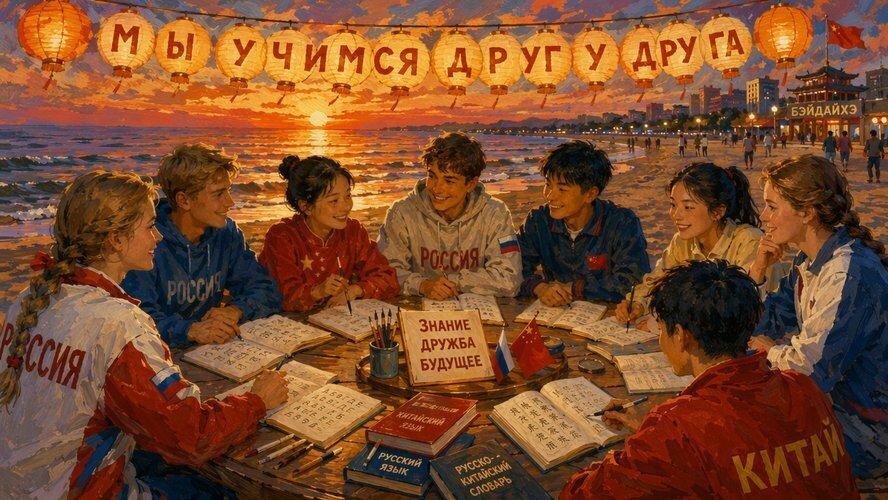 «Песок, иероглифы и дружба: зачем Россия едет в Бэйдайхэ»