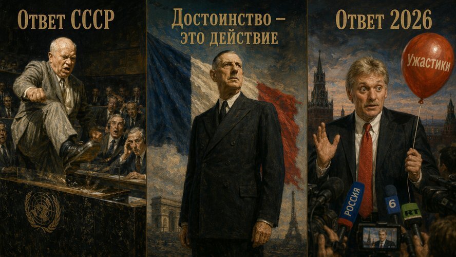 «Ужастики» Пескова: когда пресс секретарь руководителя великой державы отвечает на стратегические вопросы словечками из детского утренника