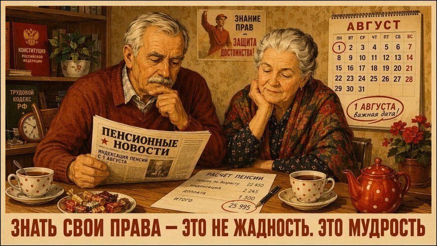 С 1 августа пересчитают пенсии — но не всем. Кто останется без прибавки и почему