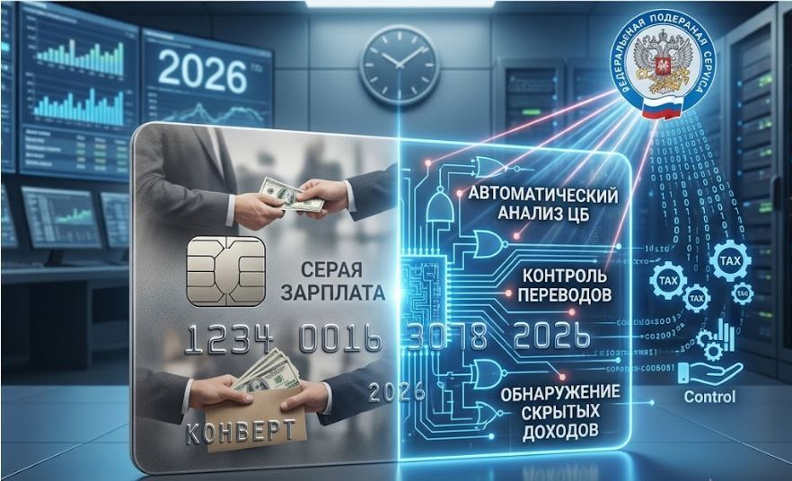 Цифровой след на вашей карте: почему «серые» переводы и зарплаты в конвертах становятся главной мишенью ФНС в 2026 году