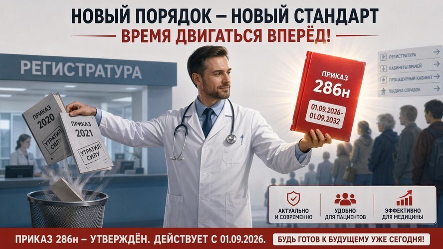 Медсправка по-новому: как с 1 сентября 2026 врачи будут выдавать документы о вашем здоровье. Разбор новой системы.
