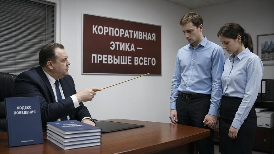Корпоративная этика добралась до вашей постели