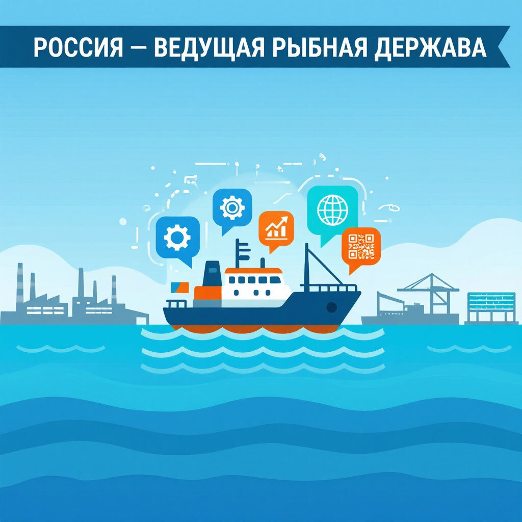 Россия — ведущая рыбная держава: когда море по колено, а рыба сама прыгает в сети!