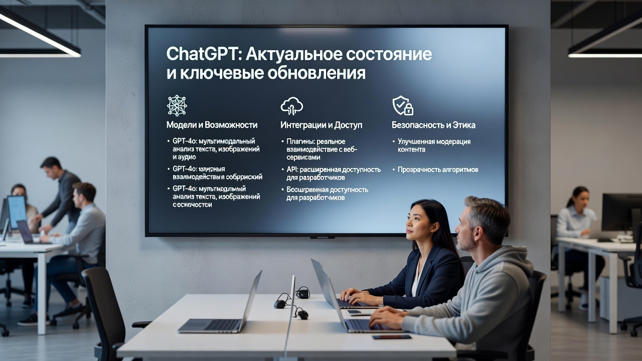 ChatGPT актуальное состояние и ключевые обновления