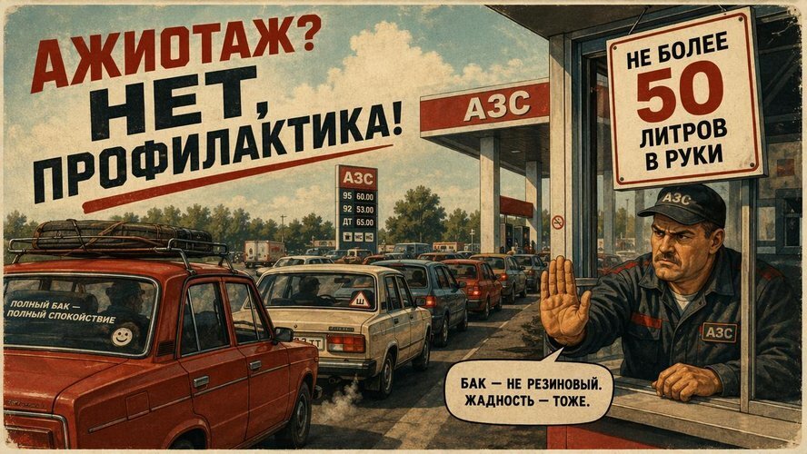 Почему в России распродают заправки как старые диваны на Авито.