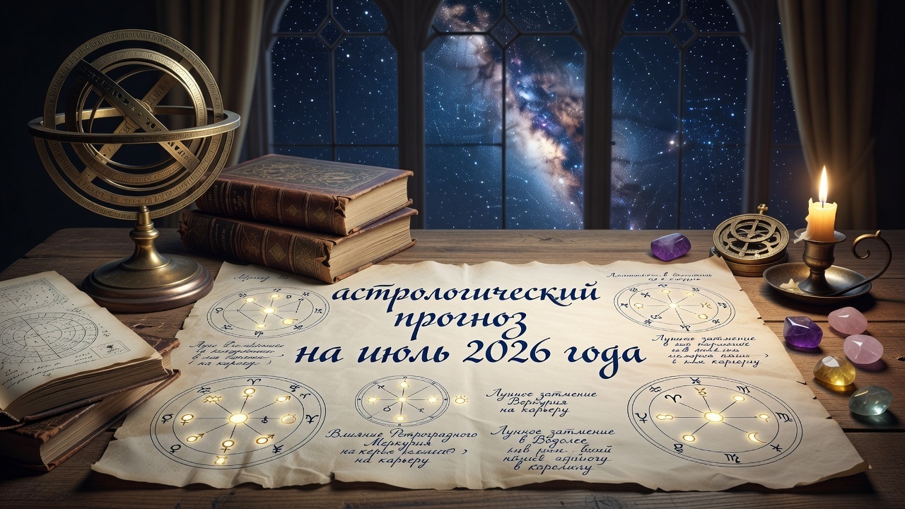 Астрологический прогноз на июль 2026 года
