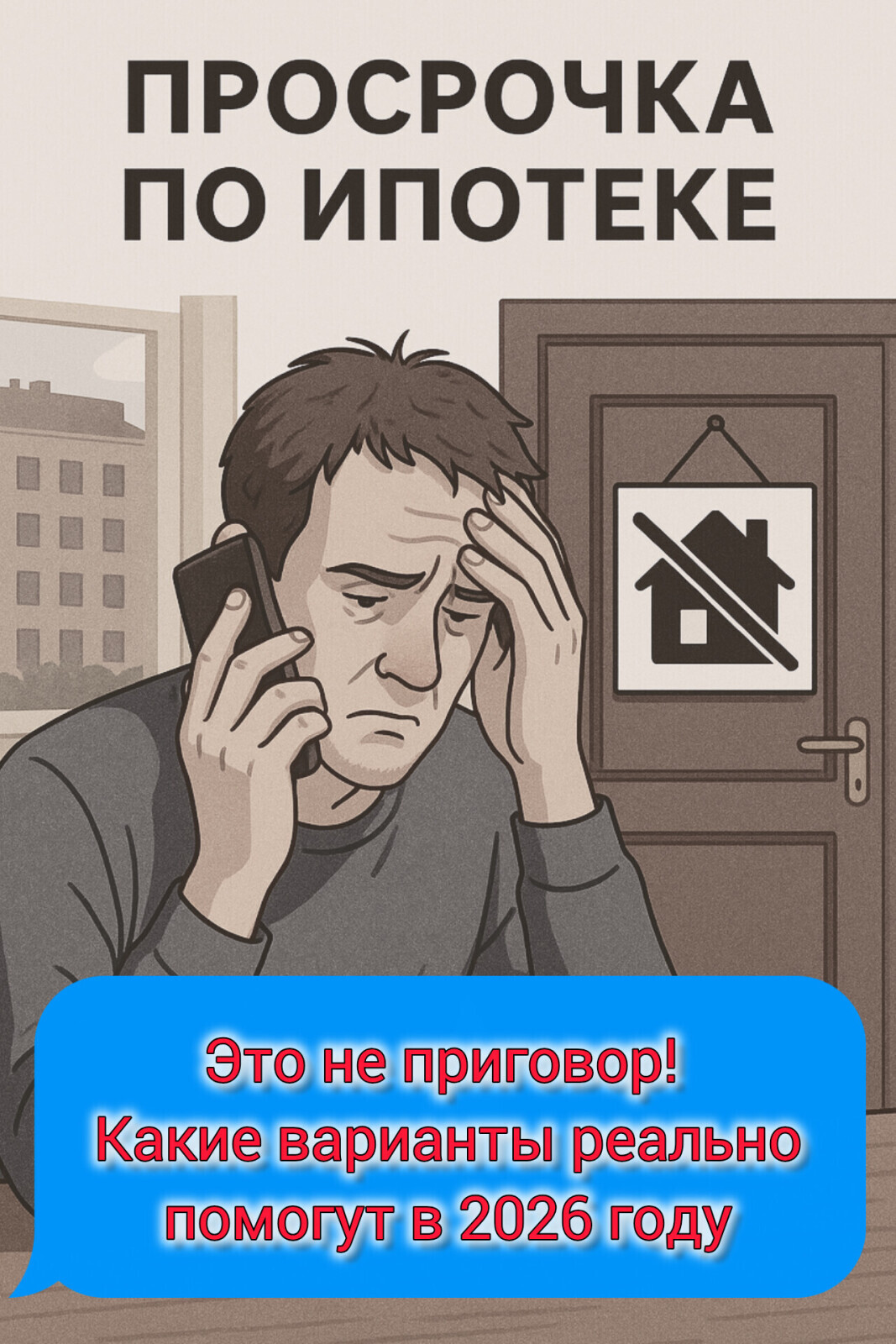Квартира в ипотеке с просрочками: какие варианты реально помогут в 2026 году