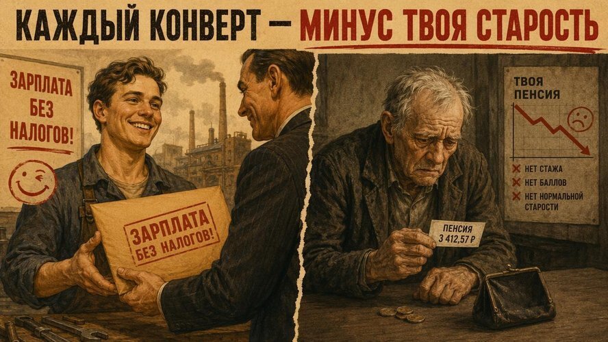 Пенсия как абонентка: почему государству выгодно, чтобы вы жили долго, но бедно.