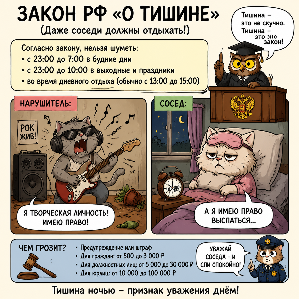 Гармония права и покоя