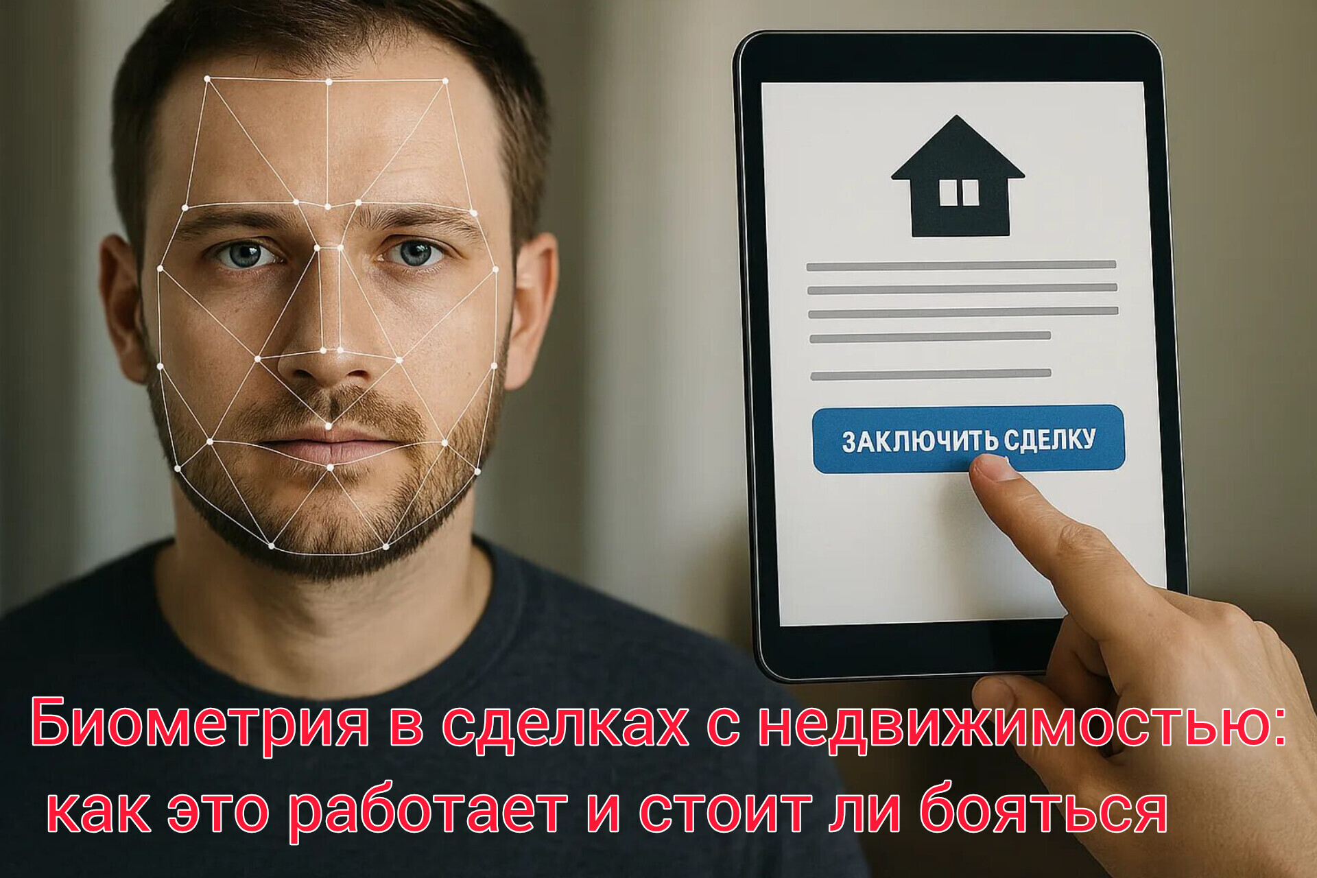 Биометрия в сделках с недвижимостью: как это работает и стоит ли бояться