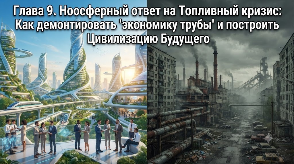 Глава 9. Ноосферный ответ на Топливный кризис: Как демонтировать «экономику трубы» и построить Цивилизацию Будущего