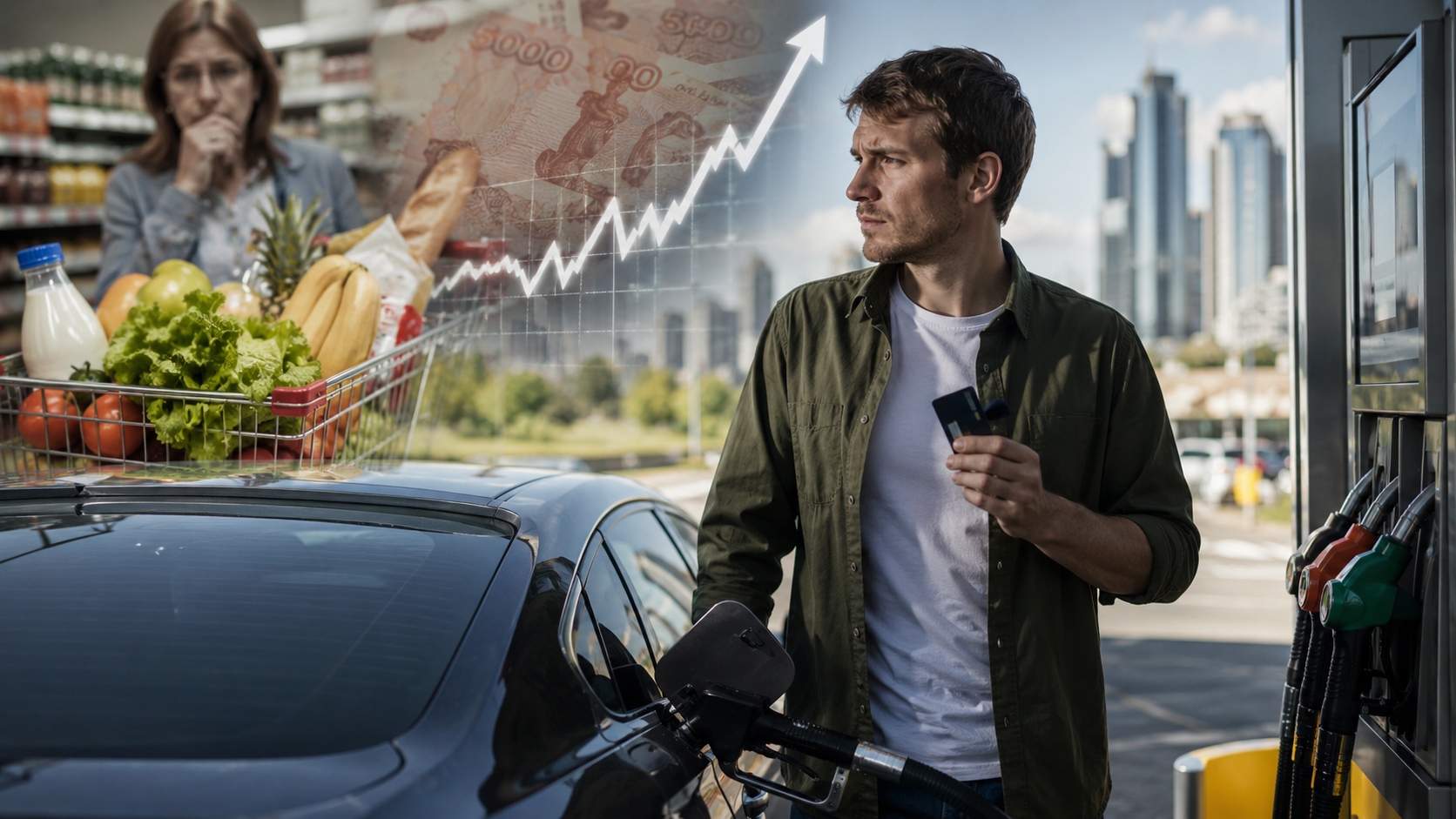 Инфляция ускорилась из-за роста цен на топливо: чего ждать дальше и как это отразится на кошельке