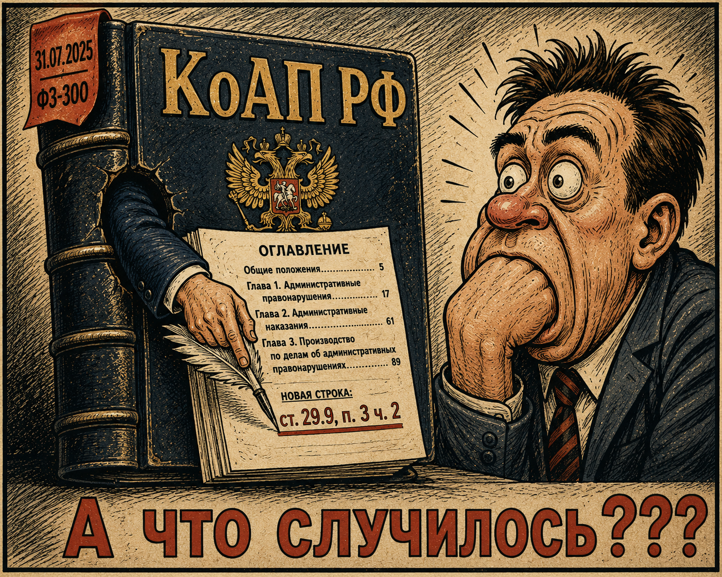 И на наивного юношу бывает проруха, или процессуальная катастрофа в КоАП РФ