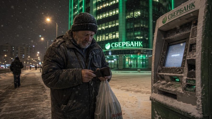 Откуда у Сбера триллионы, если народ считает копейки до зарплаты? За наш с вами счет 64-е место в мире.