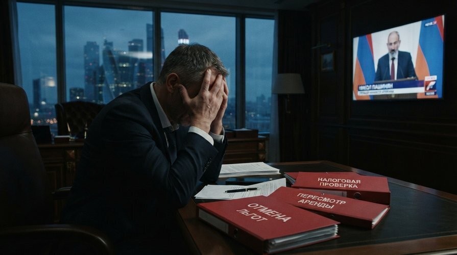 «Стеклянный дом Никола Пашиняна: почему армянским миллиардерам в РФ пора пить валерьянку»