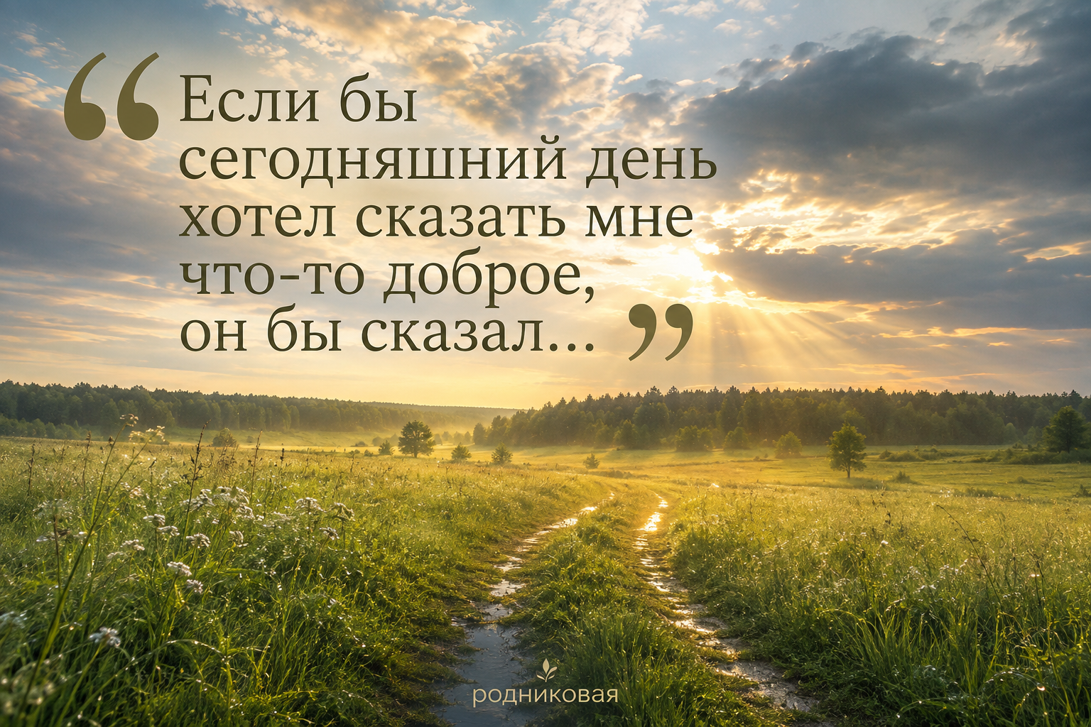 Хороший вопрос на день