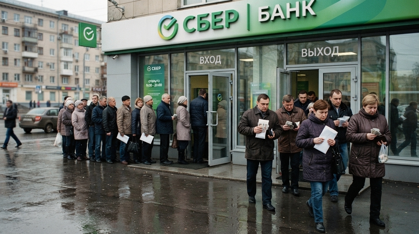 «Деньги обратно в тумбочку: зачем россияне выносят триллионы из банков домой?»
